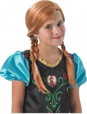 Dívčí paruka Anna Ledové království (frozen)