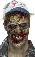 Latexová maska na obličej zombie
