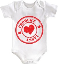 Vtipné dětské body - Produkt lásky