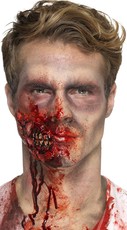 Zombie čelist latex