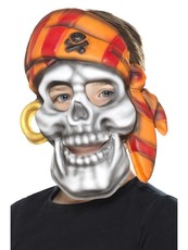 Dětská maska - pirátská lebka