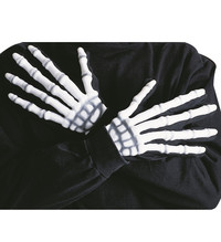 3D rukavice kostra svíticí ve tmě