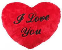 Polštář obrovské srdce - I Love you