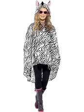 Párty pláštěnka - zebra