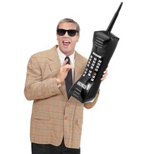 Mega nafukovací mobilní telefon 77cm