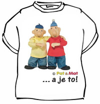 Dětské tričko Pat a Mat Gesto
