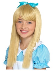Dívčí blond paruka Alenky z říše divů