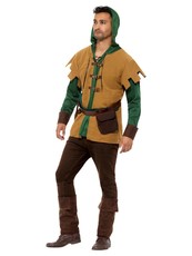 Pánský kostým Robin Hood, zelený