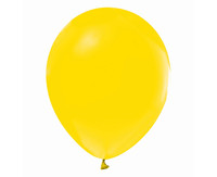 Pastelový balónek - žlutý 1ks