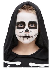 Dětský Make-Up svítící ve tmě kostlivec, smrtka