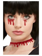 Make-up kapající krev (samolepící)
