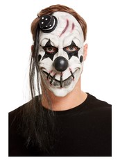 Strašidelný Klaun maska, bílá