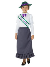 Dětský kostým Viktoriánská Sufražetka
