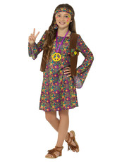 Dívčí hippie kostým