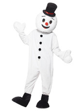 Kostým sněhulák - maskot (univerzální velikost)