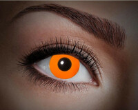 Certifikované měsíční barevné kontaktní čočky nedioptrické UV Orange 84089041.u76
