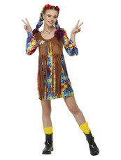 Dámsky kostým hippies