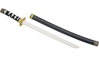 Černý meč ninja/warrior