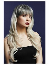 Paruka Fever Sienna blond s černým odrůstem
