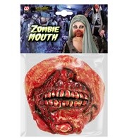 Zombie tvář na gumiččce