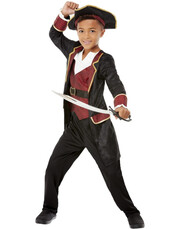 Chlapecký deluxe kostým piráta Swashbuckler
