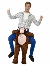 Pánský kostým opice piggyback