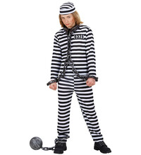 Dětský kostým vězeň s číslem