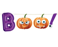 Girlanda BOO Halloween