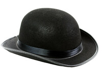 Černý klobouk buřinka