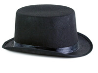 Černý klobouk, cylindr
