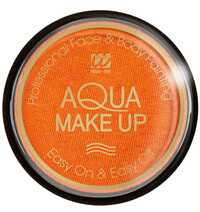Oranžový aqua make-up 15g