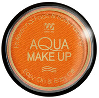 Oranžový metalický aqua make-up, 15g