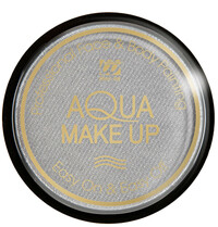 Stříbrný metalický aqua make-up, 15g