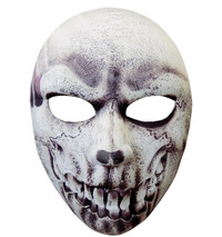 Textilní obličejová maska lebka