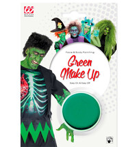 Zelený make-up v misce