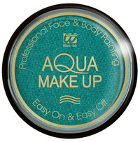 Zelený metalický aqua make-up, 15g