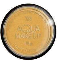 Zlatý metalický aqua make-up, 15g