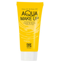 Žlutý aqua make-up v tubě (30ml)