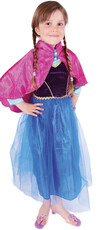 Dětský kostým princezna zimní království Anička DELUXE (4-6 let) e-obal