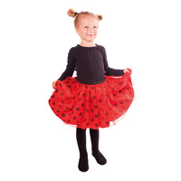 Dětský kostým tutu sukně beruška s puntíky