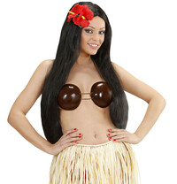 Havaj podprsenka kokosy, plastová