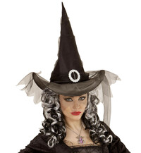 Strašidelný čarodějnický klobouk
