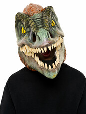 Maska dinosaura s pohyblivou čelistí Pyroraptor