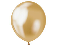 Nafukovací balónek platinově zlatý