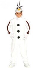 Dětský kostým sněhulák s čapkou