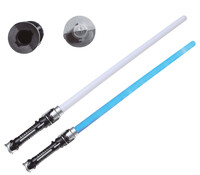 Oboustranný světelný meč (2 meče skládací)