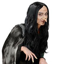 Černá paruka Amelia