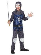 Chlapecký kostým středověký rytíř, modrý
