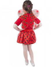 Dětský kostým tutu sukně beruška s křídly