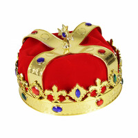 Královská koruna červená